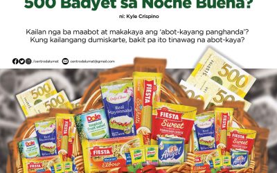 500 Badyet sa Noche Buena?