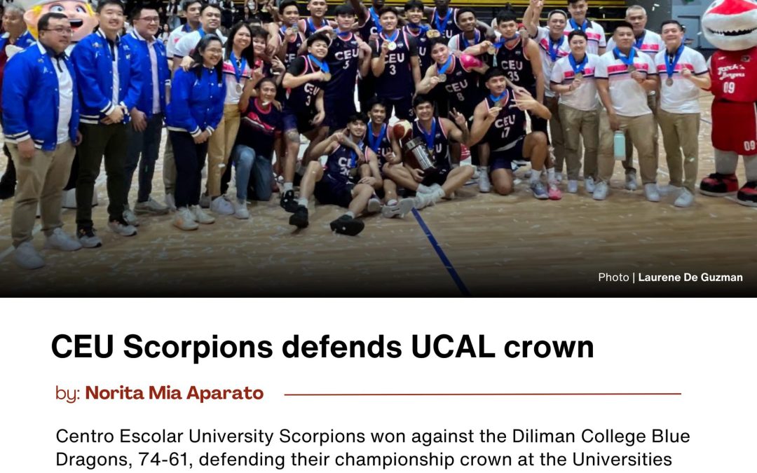 CEU Scorpions defend UCAL crown